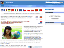 Tablet Screenshot of lesexpres.nl